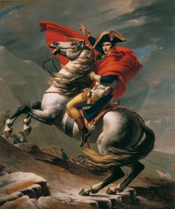 Napoleon bij de Grote St. Bernard