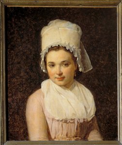 Portret van Catherine Marie Tallard (1772-1825), vrouw van Francois Lamy, burgemeester van Sougeres in de Yonne door Jacques Louis David