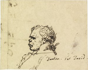 Portret van Georges Jacques Danton 1759-1794