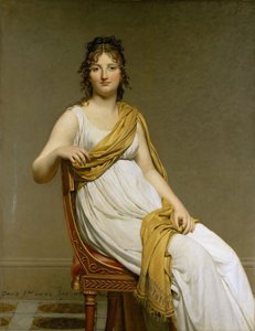 Portret van Madame Raymond de Verninac, geboren Henriette Delacroix