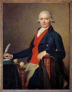 Portret van Minister Gaspard Meyer (1749-1799) door Jacques Louis David