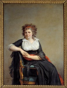 Portret van Jeanne Robertine Rilliet Marquise d