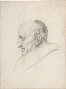 Kardinaal Pacca door Jacques Louis David