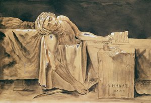 De dood van Marat, 1793