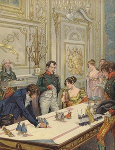 Napoleon en Josephine bereiden zich voor op hun kroning
