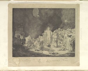 Predikende Christus (De Honderdguldenprent)