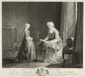 De goede opvoeding door Jacques Philippe Le Bas