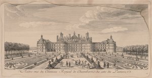 Kasteel Chambord vanuit de tuinen