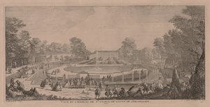Kasteel St. Cloud door Jacques Rigaud