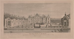 Kasteel van Berny door Jacques Rigaud