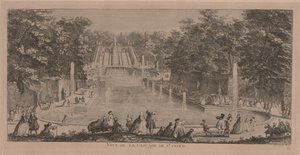 De watervallen van St. Cloud door Jacques Rigaud