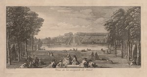 Uitzicht op de Cascade de Seaux door Jacques Rigaud