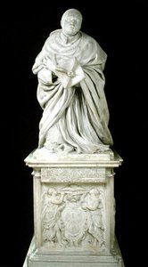 Monument voor Kardinaal Pierre de Berulle (1575-1629) uit de Karmelietenkapel in Parijs door Jacques Sarazin