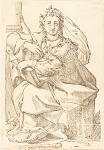 Sibylla Phrygia door Jacques Stella