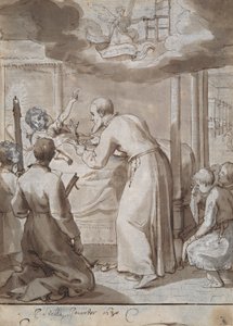 St. Philip bezoekt een ziekenhuis door Jacques Stella