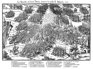 Slag bij St Denis, Franse Religieuze Oorlogen