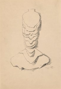Abstracte constructie (Baudelaire) door Jacques Villon