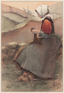 Fleur de Lande, 1897 door Jacques Wely