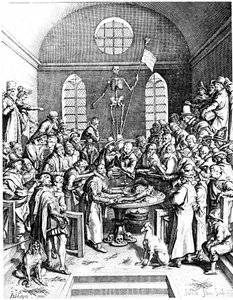 Anatomisch Theater uit de late 16e eeuw, Jacques de Gehyn de Oudere, 1633 door Jacques de Gehyn the Elder