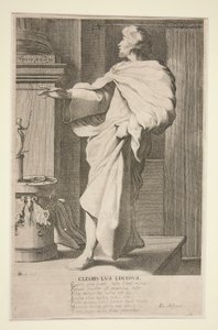 Cleobulus Lindius, #6 uit de serie De zeven wijzen van Griekenland door Jacques de Gheyn III