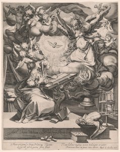 De Aankondiging door Jacques de Gheyn II