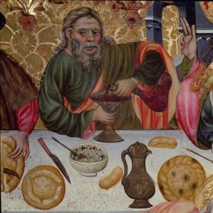 Het Laatste Avondmaal: St. Peter (detail)