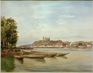 Uitzicht op Pressburg
