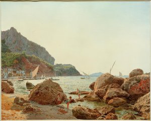 De Grote Marine op het Eiland Capri door Jakob Alt