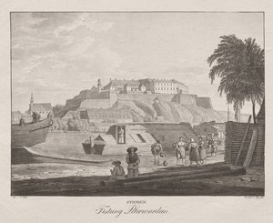 Syrmië, Fort Peterwardein door Jakob Alt