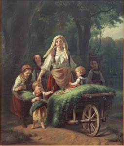 De Terugkeer uit het Bos door Jakob Becker
