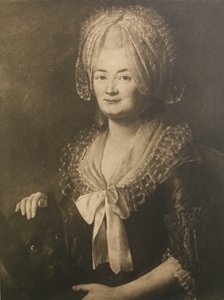 Duits: Portret van Anna Elisabeth Daxelhofer née Gatschet