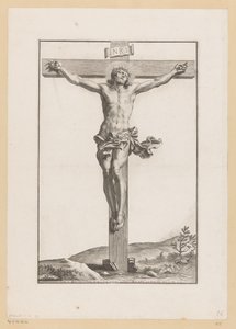 Christus aan het kruis door Jakob Frey (I) (possibly)