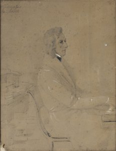 Frédéric Chopin aan de piano door Jakob Götzenberger