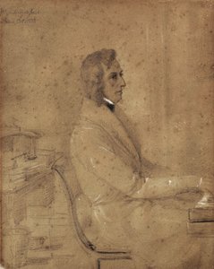 Fryderyk Chopin aan de piano door Jakob Götzenberger
