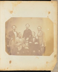[Groepsportret van mannen].