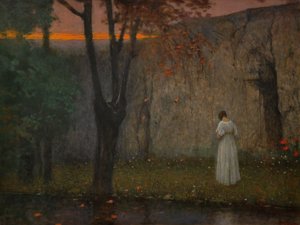 Herfstochtend, 1910 door Jakub Schikaneder
