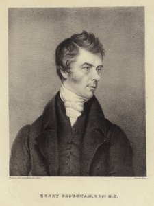 Henry Brougham door James (after) Lonsdale