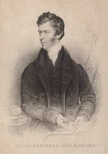 Henry Brougham door James (after) Lonsdale