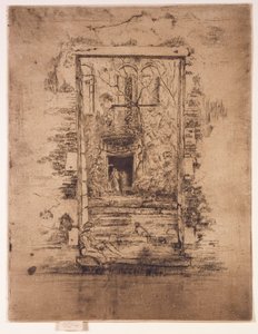 De tuin door James Abbott McNeill Whistler