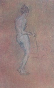 Een naaktstudie, ca. 1864, 1904 door James Abbott McNeill Whistler