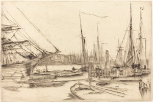 Een schets van Billingsgate