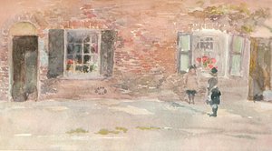 Een Studie, naar de Schets in Aquarel door J McNeill Whistler, c1880s 1903-1904 door James Abbott McNeill Whistler