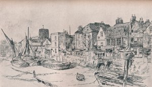 Adam en Eva: Oud Chelsea, 1879 door James Abbott McNeill Whistler
