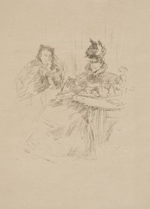 Middagthee door James Abbott McNeill Whistler
