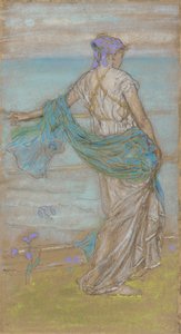 Annabel Lee, 1885-1887 door James Abbott McNeill Whistler