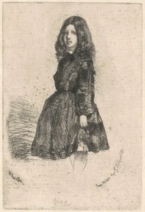 Annie door James Abbott McNeill Whistler