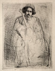 Becquet, 1871 door James Abbott McNeill Whistler