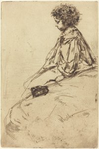 Bibi Lalouette, 1859 door James Abbott McNeill Whistler