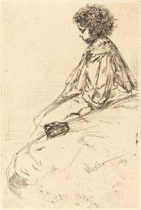 Bibi Lalouette, 1859 door James Abbott McNeill Whistler