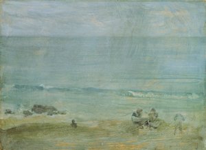 Aan de kust, St. Ives door James Abbott McNeill Whistler